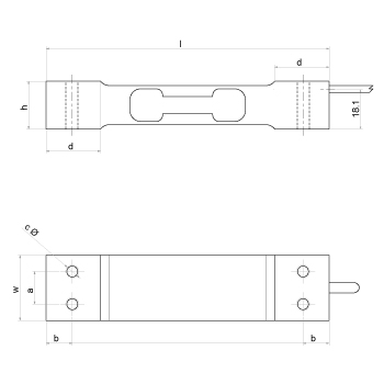 Celle Di Carico Single Point Serie Spd